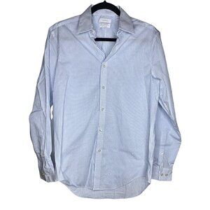 Calvin Klein Shirt Size 32/33 15 1/2 Men's Button Down Long Sleeve Dress Shirt